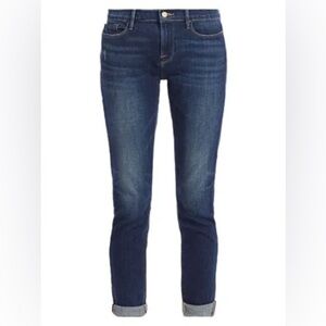 FRAME Le Garcon Cropped Jeans In Key West size 33